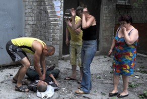 В Донецке большие потери среди мирного населения! 