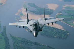 Под Астраханью разбился истребитель МИГ 29 