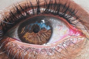 Гиперреалистические рисунки человеческих глаз