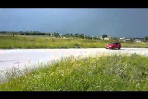 Авария на гонках, Mazda 323 bg 1,6 turbo 4x4