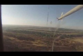 Запись с подбитого вертолета Август 2014 Луганская обл