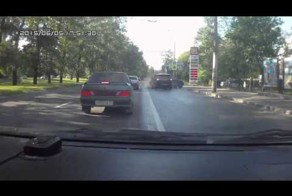 Авария в Москве