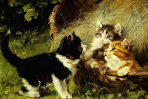 И еще о кошках в творчестве художников