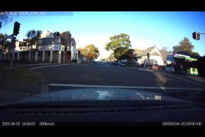 Лобовая авария в Австралии