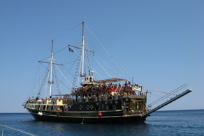 Греция. Остров Закинтос. Абордаж