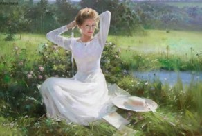 Женщина в картинах Ан Хи