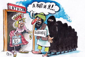 Латвия не готова принять 700 беженцев из Африки 