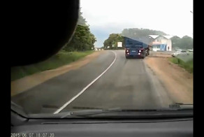 Авария во время погони