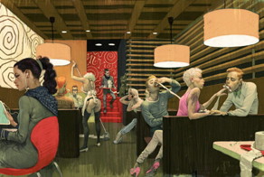 Российский пин-ап в картинах Вальдемара Казака