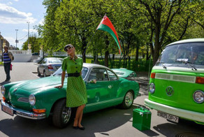 Парад ретро автомобилей в Минске