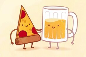 Очаровательные мини-картинки еды которую мы все любим