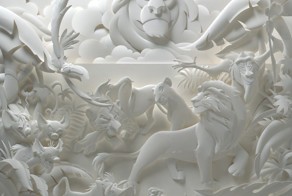 Поразительные Скульптуры из бумаги от Джефа Нишинаки 