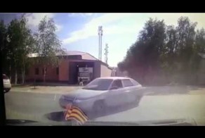 Авария дня 1967. Авария с мотоциклистом в Мегионе