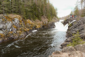 Карелия, водопад Кивач