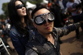 Ежегодное ралли Harley-Davidson в Китае (26 фото)