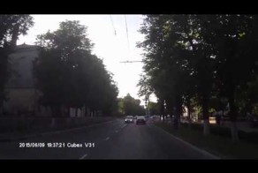 Сбил женщину на переходе 