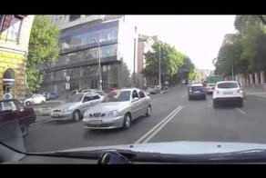 Сбил велосепидеста в Днепропетровске