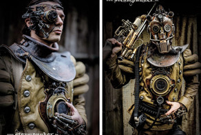 Костюмы в стиле стимпанк из старых деталей для фильмов