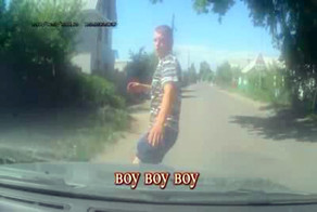 Попытка автоподставы (фото+видео)