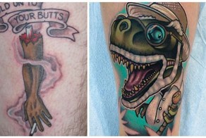 16 забавных татуировок по мотивам &quot;Парка Юрского периода&quot;