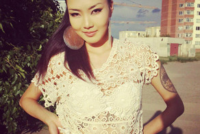 Милые монгольские девушки из соцсетей 