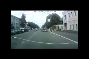 Сотрудники полиции сбили хруста