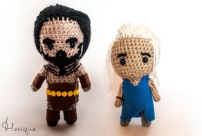 Вязаные фигурки персонажей "Игры престолов"