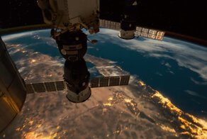 Красивое видео с борта МКС