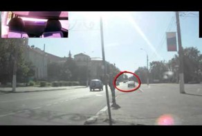 Авария с пешеходом в Твери 17 06 2015