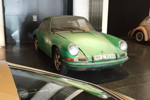 Найденный спустя 35 лет в гараже Porsche