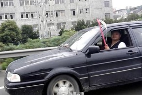 Превышение скорости с капельницей