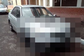 Субарист влетает в пробку. Последствия (4 фото)