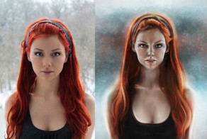 Потрясающие рисунки сделанные по фотографии