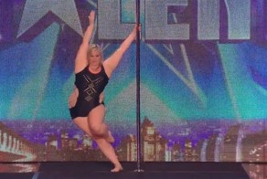 Эта толстушка подала отличный пример того, что нет ничего не возможного