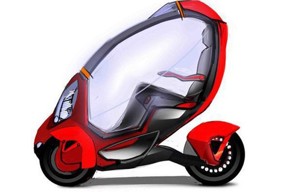 Гаджет на колесах e-Trike из Сколково (2 фото+видео)
