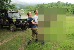 Настоящая мужская "селфи-палка"