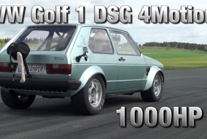 1000-сильный VW Golf I 16Vampir (2 фото+2 видео)