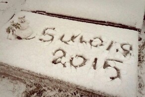 После резкого похолодания в Воркуте выпал снег