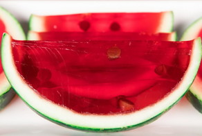 Арбузное желе