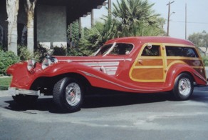 Экзотический Mercedes 500K Woody