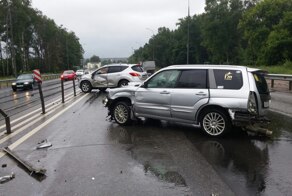 Аквапланирование на субару