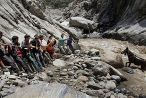 Смертоносные наводнения в Индии (28 фото)