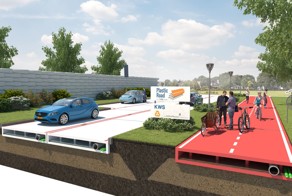 В будущем дороги будут строить из пластика