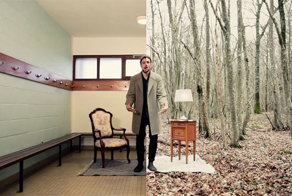 Певец наглядно показал различия в акустике в разных помещениях