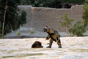 Смертник не успел активировать бомбу (3 фото)