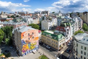 Самые эффектные московские граффити с высоты