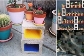 16 идей мебели из шлакоблоков