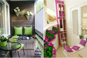Идеи, как превратить лоджию в райское местечко для отдыха
