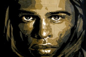 Портреты, написанные упаковочным скотчем