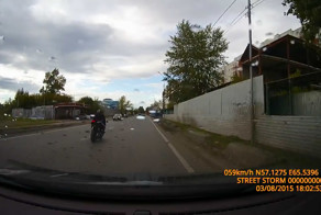 Мотоциклист насмерть сбил пешехода в Тюмени